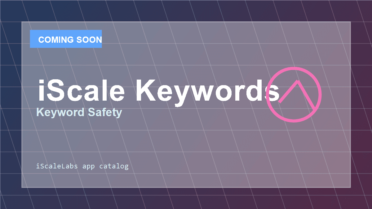 iScale Keywords logo